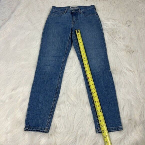 Everlane Womens High Rise Medium Wash Skinny Denim Stretch Jeans Size 27 - Picture 7 of 8